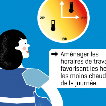 canicule au travail